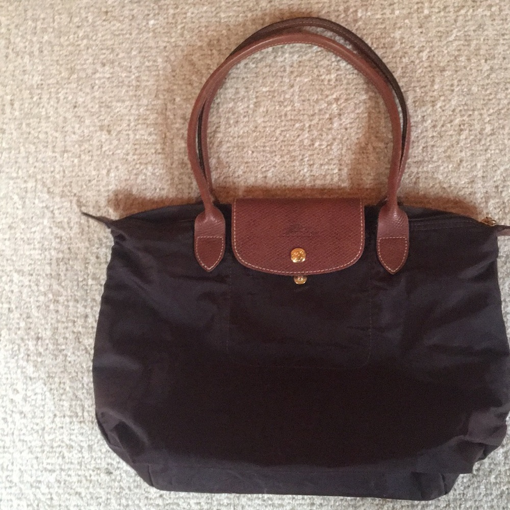 Medium brown Longchamp Bag